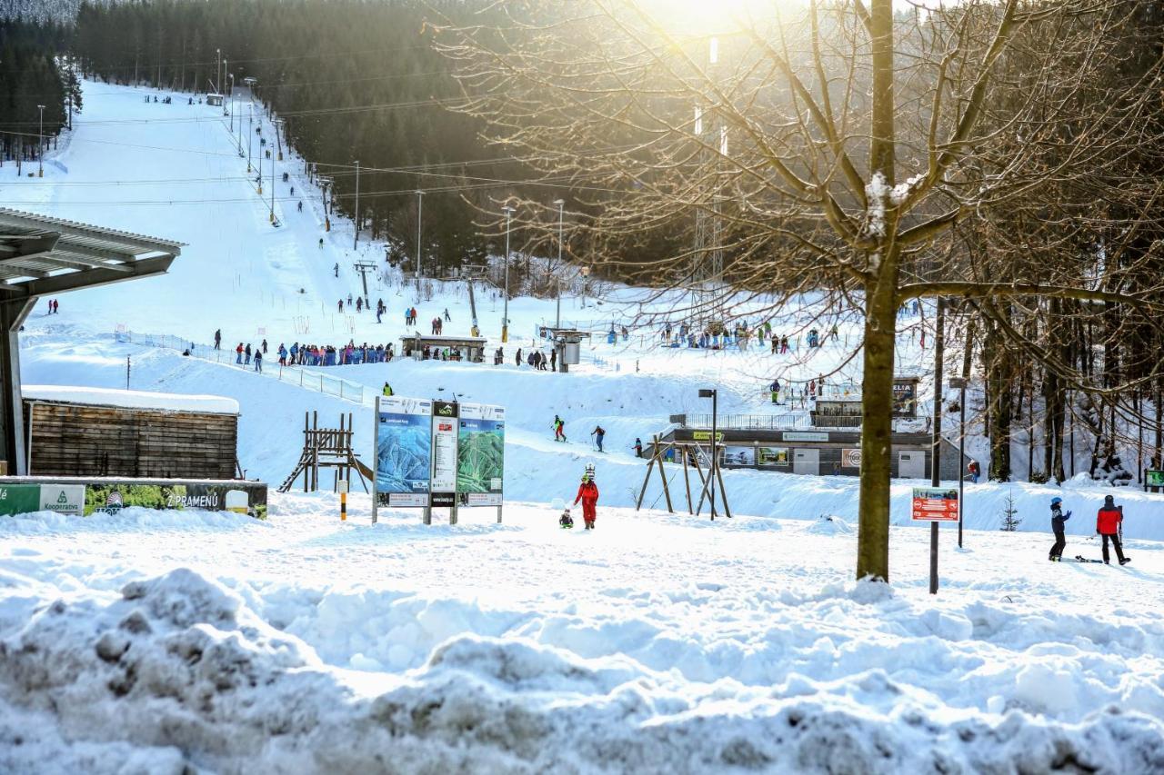 Chata U Vleku Kouty Nad Desnou Loučná nad Desnou Exteriör bild